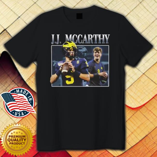 University Of Michigan Quarterback Jj Mccarthy Crewneck Sweatshirt
