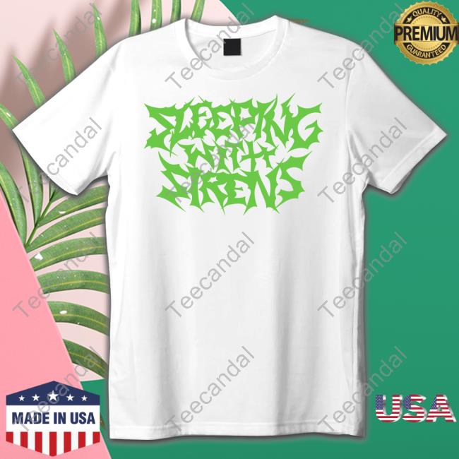 Sirens Merch Metal Logo Black Official Shirt