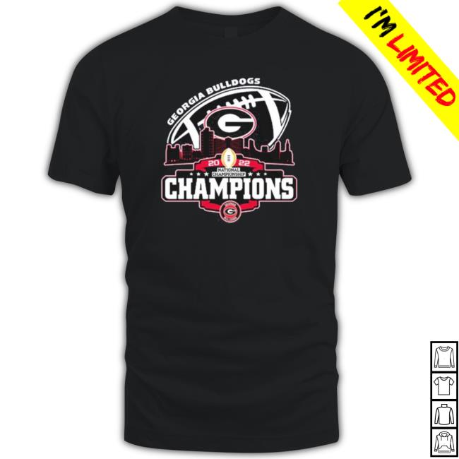 Georgia Bulldogs City National Championship Tee