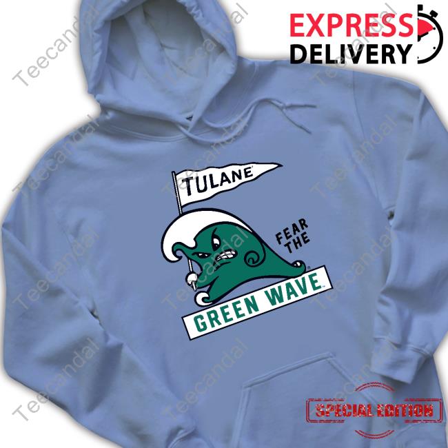 Homefieldapparel Retro Tulane Green Wave Tee