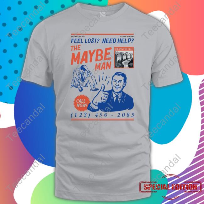 The Maybe Man Retro Ad Hoodie
