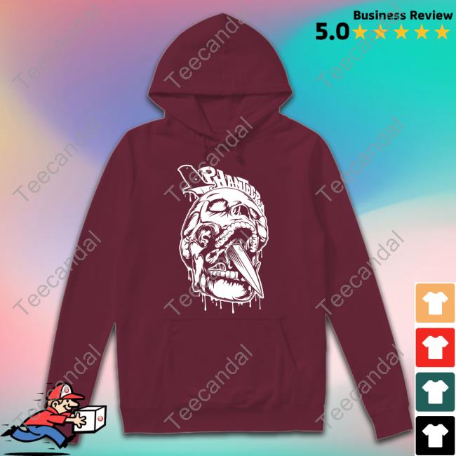 Phantogramshop Skull Hoodied Sweatshirt Phantogram Merch