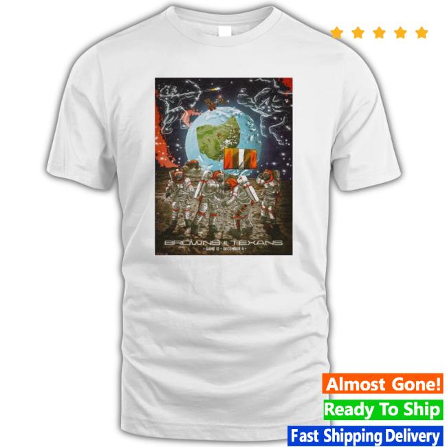 Astronaut Cleveland Browns Vs Texans Hooded Sweatshirt