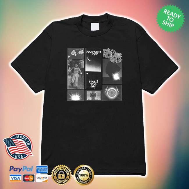 Trending Run For Cover Records Merch Store Marbled Eye Read The Air T-Shirt (Pre-Order) Runforcoverrecords Shop