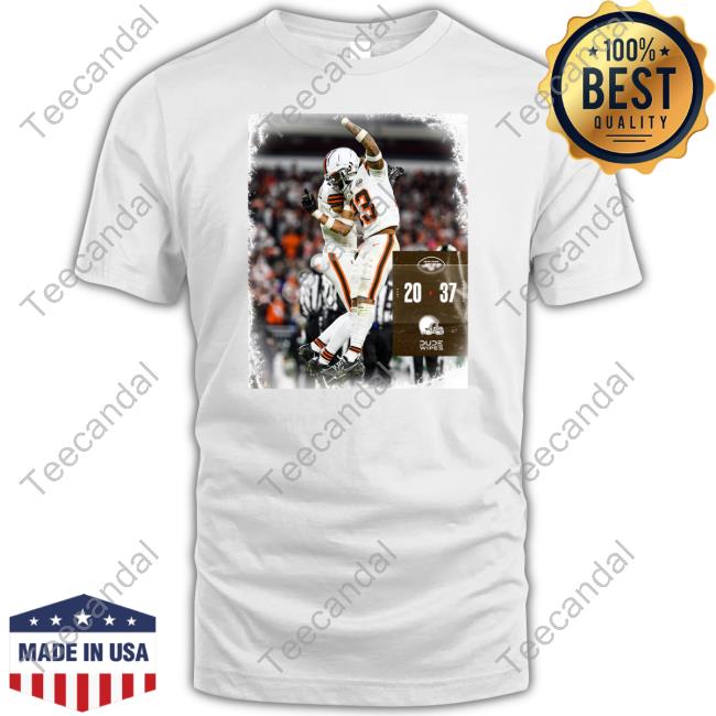 Official Playoffs Here We Come Tee Shirt Cleveland Browns