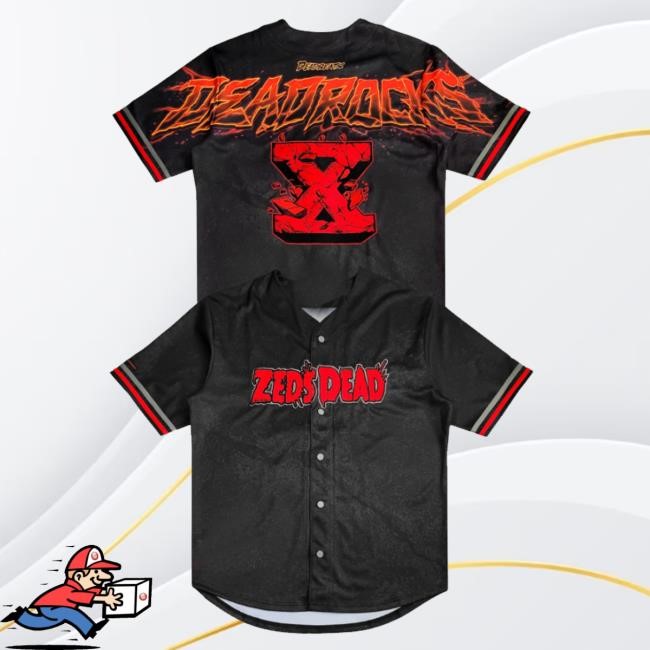 Zeds Dead Merch Zeds Dead Deadrocks X Jersey Tee