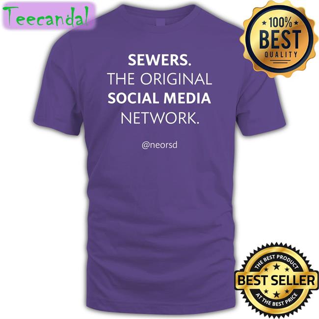 Sewers The Original Social Media Network Sweatshirt