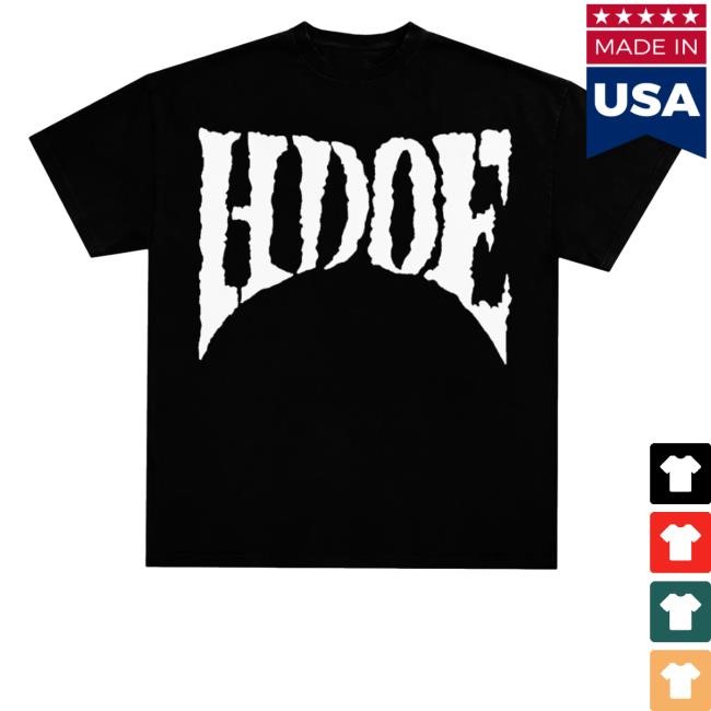Haunted Mound Hdoe Logo Zip Up Hooded Sweatshirt