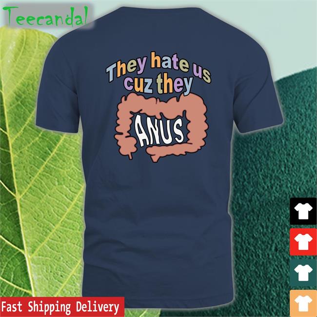 They Hate Us Cuz They Anus Tee Shirt