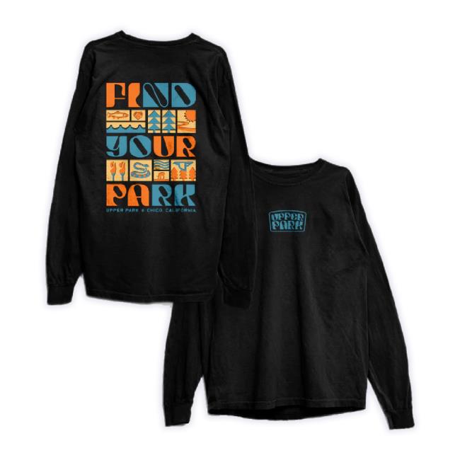 Official Upper Park Clothing Merch Store Find Your Park Washed Hoodie Sweatshirt Upperparkclothing Shop