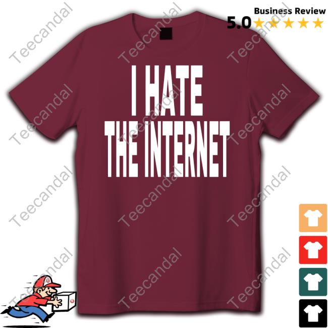 Unkledell I Hate The Internet Hooded Sweatshirt Idk Gallery Merch Idk Gallery I Hate The Internet Hoodie