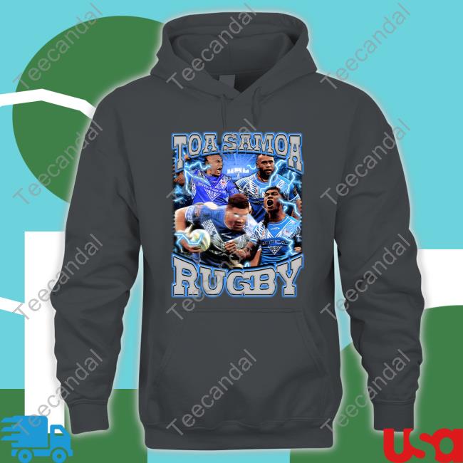 Fanessah Merch Toa Samoa Rugby Shirt Toa Samoa Rugby Hoodie Fanessah Merch