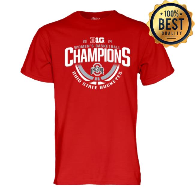 Trending Ohio State Buckeyes Blue 84 Unisex 2024 Big Ten Women’S Basketball Regular Season Champions Shirt