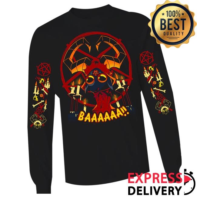 Official Sharkrobot Merch Baaaa Long Sleeve Shirt Limited-Run Long Sleeve Shirt