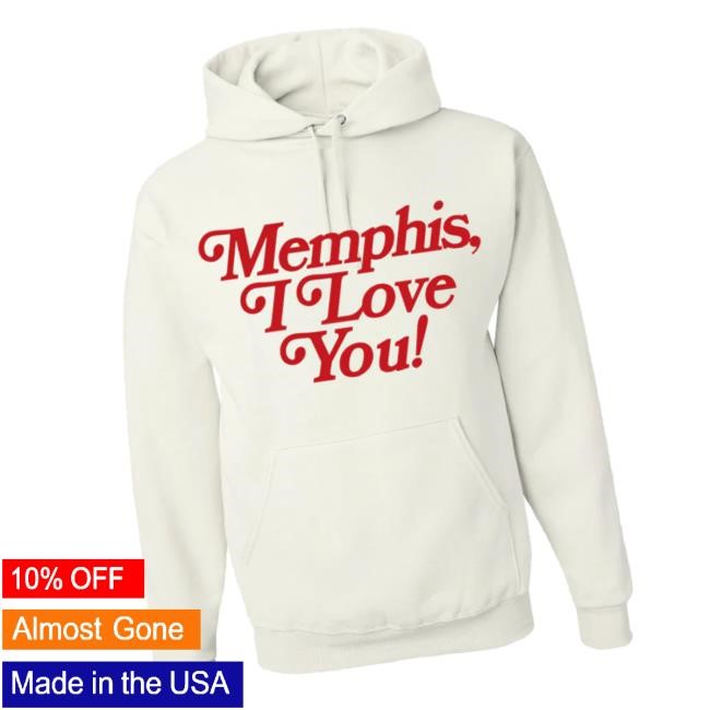 Trending Choose901 Merch Store Memphis I Love You Hoodie - Valentine's Edition Hoodie