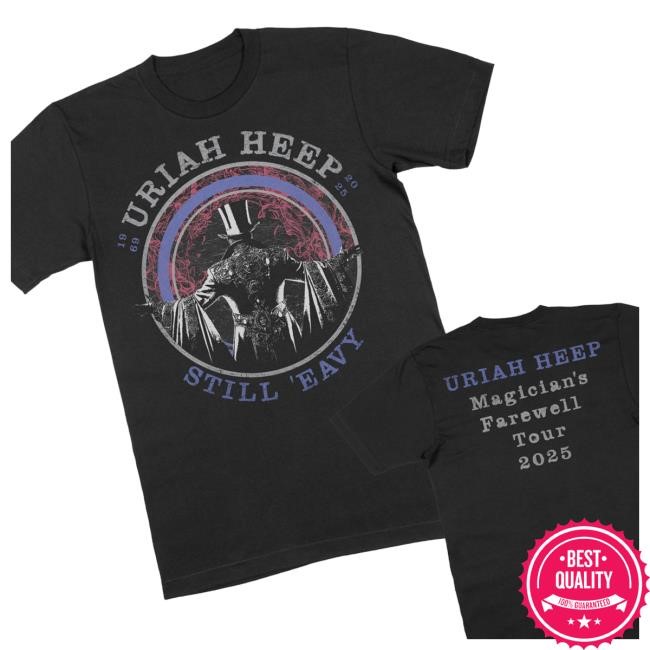 Uriah Heep Merch Shop Store Official Still 'Eavy Farewell Tour Shirt