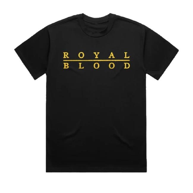 Trending Royal Blood 10Th Anniversary Original Logo Shirt Royal Blood Band Shop Merch Store