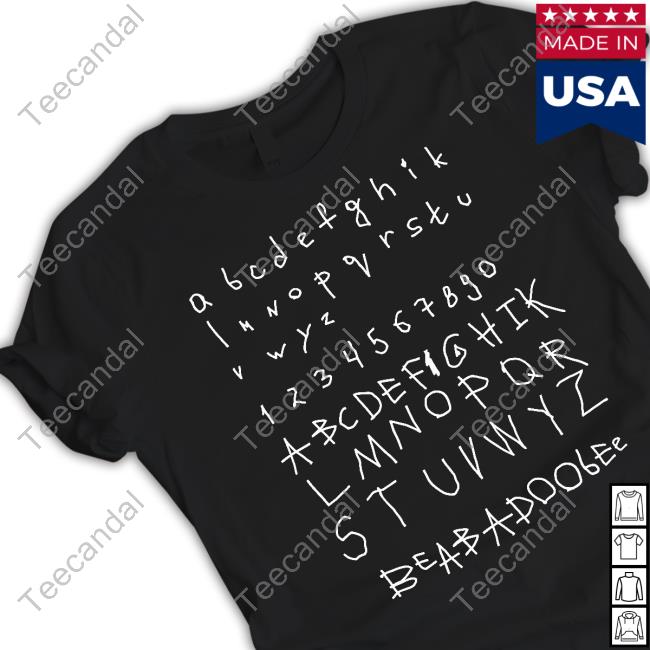 Beabadoobee Shop Alphabet Beabadoobee Hoodie