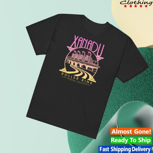 Olivia Newton John Merch Store Shop Pink Gradient Xanadu T-Shirt