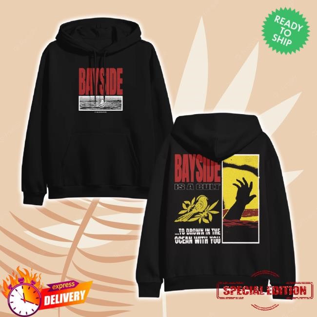 Official Drown Black Long Sleeve T Shirt Bayside Shop Merch Store