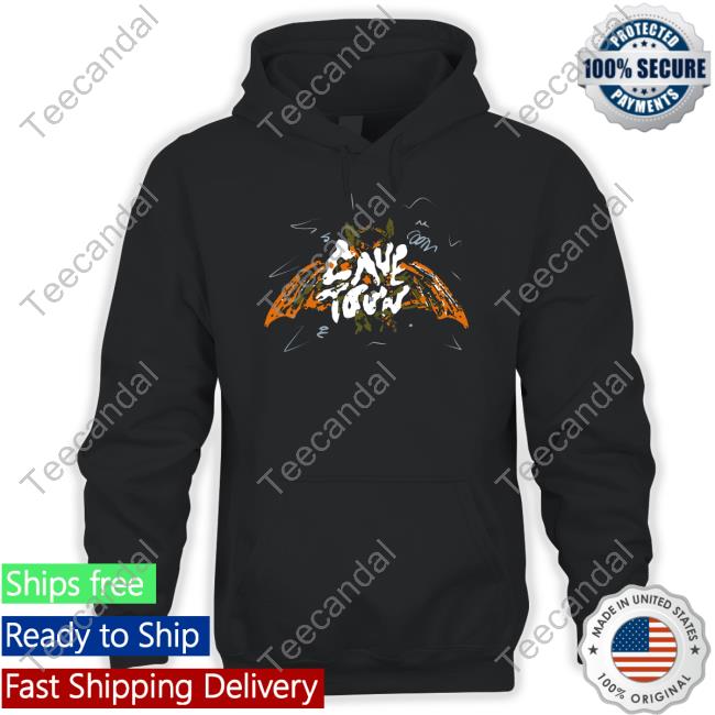 Scribble Bat Tee Shirt Cave Town Store