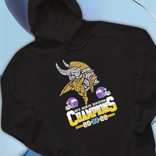 Nfc North Division Champions 2022 Minnesota Vikings Logo Sweater