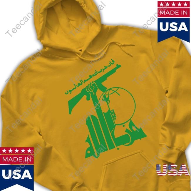 Shiaphobia Sticker The Flag Of Hezbollah Hoodie
