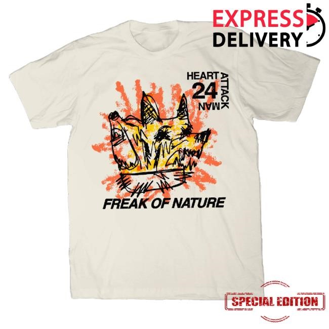 Heart Attack Man Merch Scribble Dog Shirt