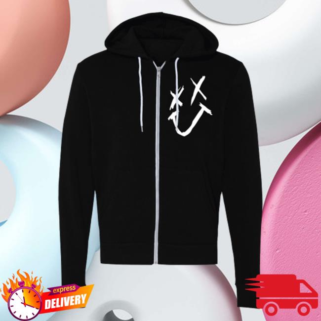 Official Shop Aew Apparel Clothing Merch Store All Elite Wrestling Young Bucks - Smile Zip Up Hooded Sweatshirt Double-Sided ShopAew