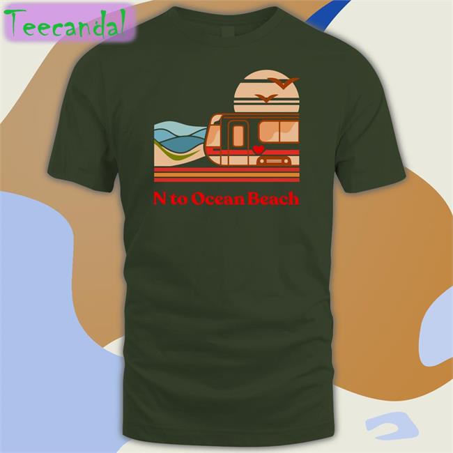 N To Ocean Beach Shirt Emilymhorsman Transit Supply