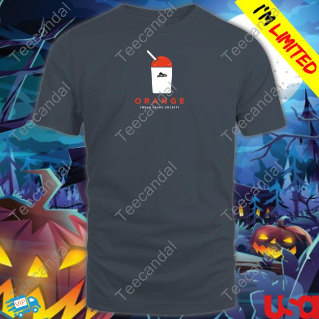 Funny Orange Cream Shake Society Shirt