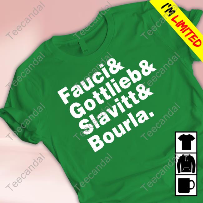 Fauci Gottlieb Slavitt Bourla Tank Top