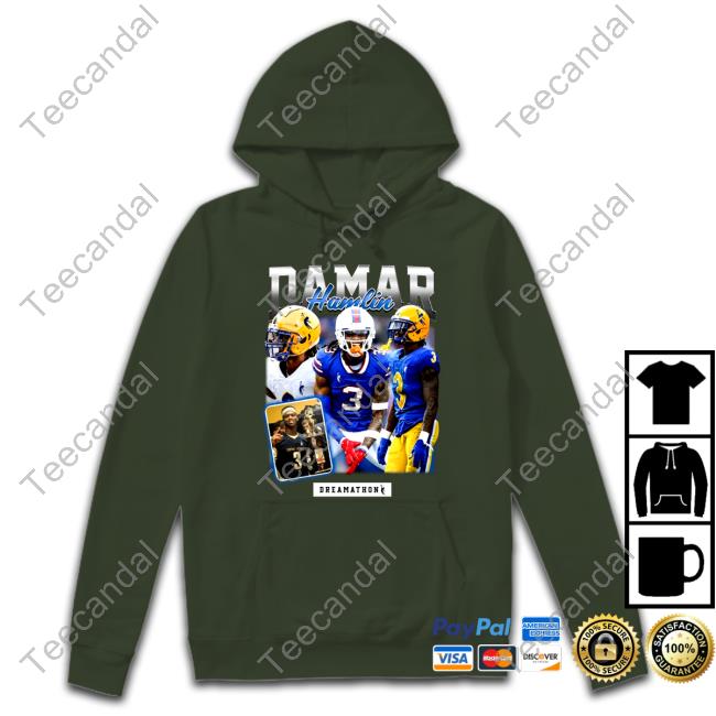 Damar Hamlin Dreamathon Hoodie Damar Hamlin Dreamathon Hoodie