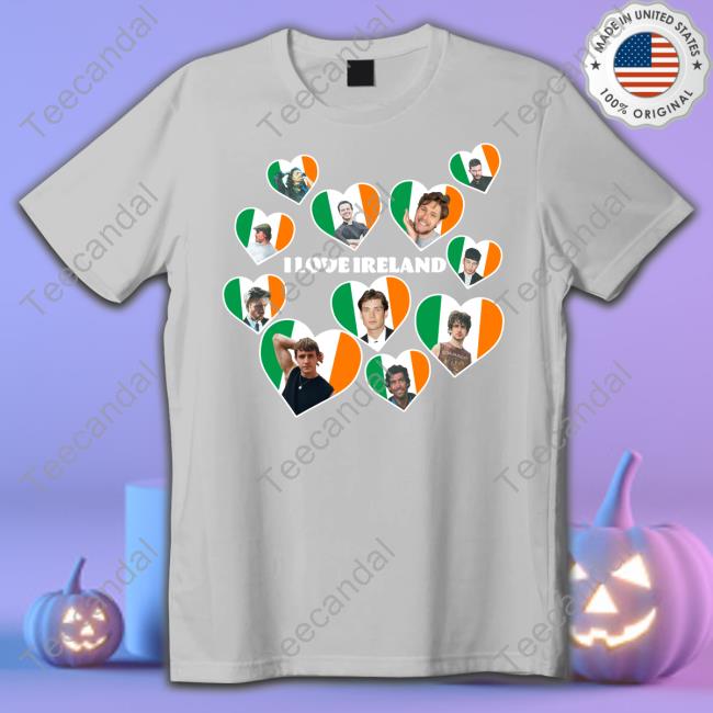 I Love Ireland Tee Shirt Lizzie c19