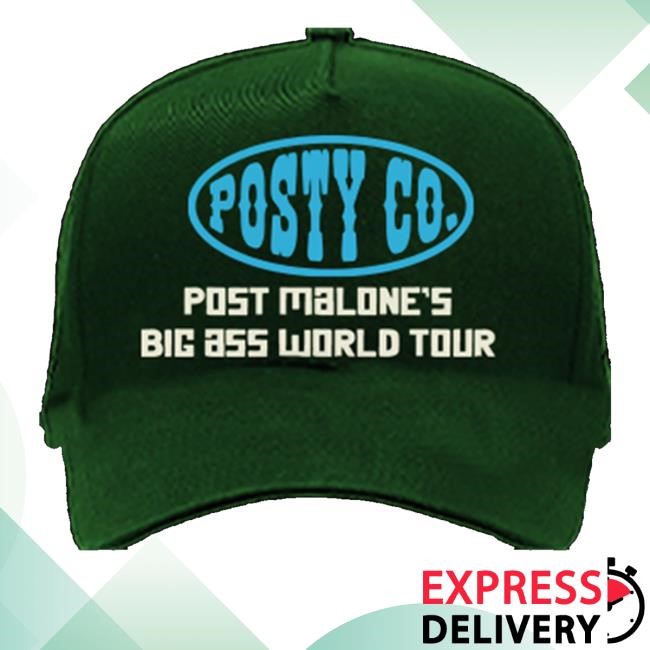 Official Post Malone The Big Ass World Tour Hat