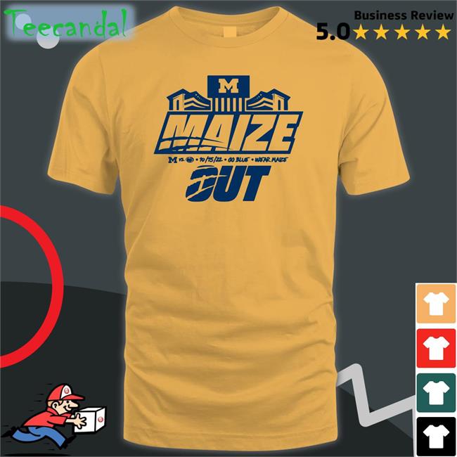 Michigan Maize Out Long Sleeve Shirt