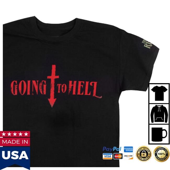 The Pretty Reckless Merch Store Red Going To Hell Black Tee