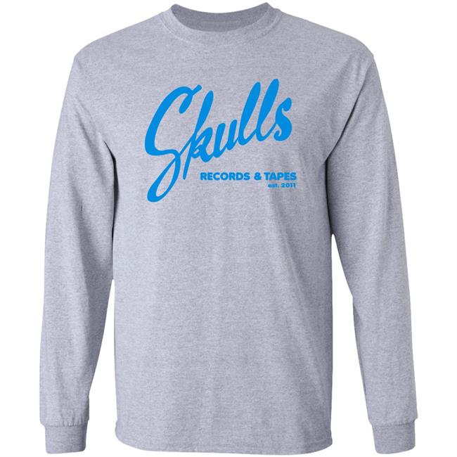 Skulls Records And Tapes Shirt Mystery Skulls Merch Skulls Records And Tapes Shirt Mystery Skulls Merch