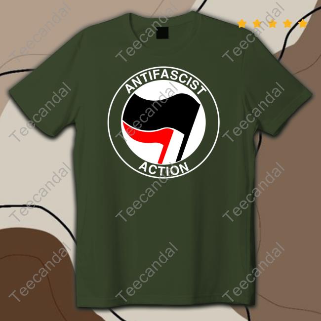 Antifascist Flag Action New Shirt
