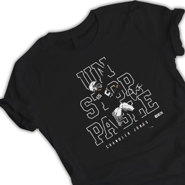 Chandler Jones Las Vegas Raiders Unstoppable Signature Long Sleeve Shirt