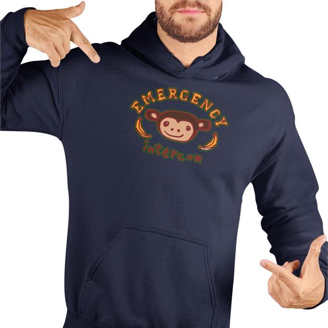 Monkey Hoodie Emergency Intercom Merch