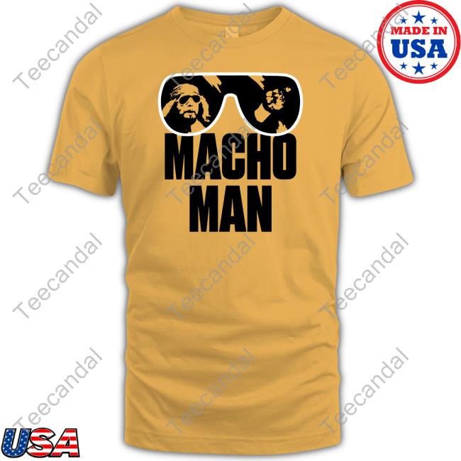 Alex Pearlman Wearing Macho Man Hoodie Alex Pearlman Wearing Macho Man Tee