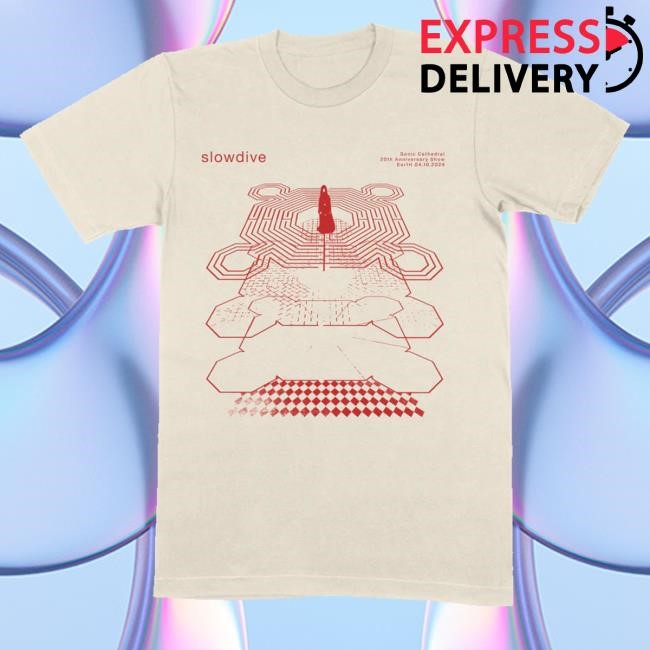 Slowdive Shop Merch Cathedral 20Th Anniversary Show 2024 Classic Shirt