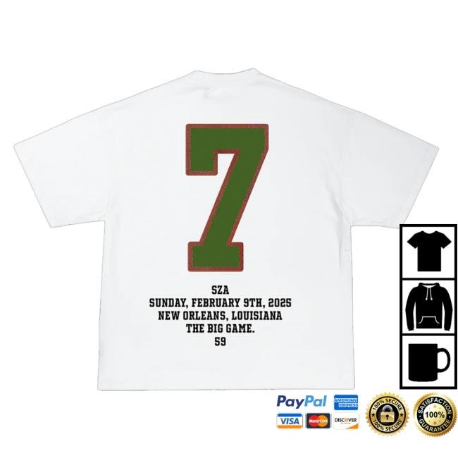 Txdxe Merch Store Sza - Beetle Ball Tee (White) Hooded Sweatshirt