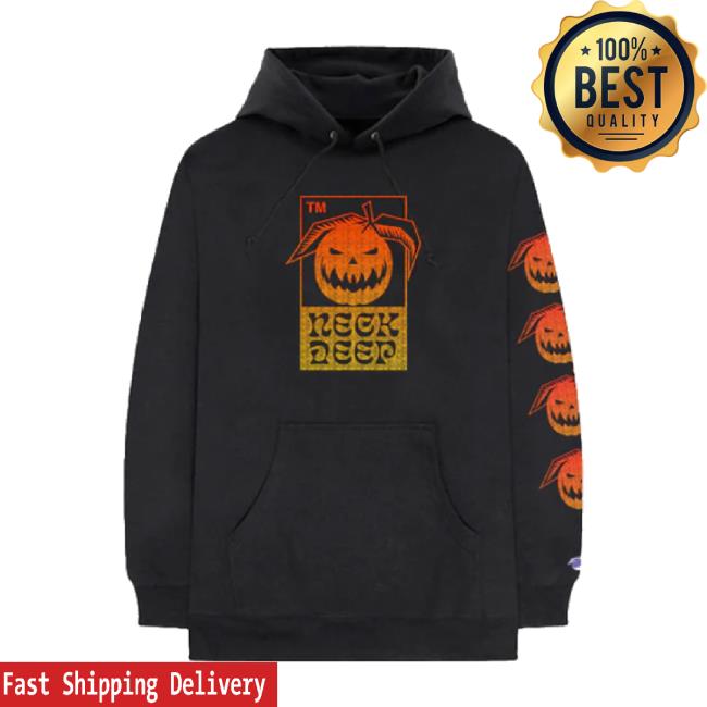 Official Hope Less Records Merch Store Pumpkin Black Hoodie Hopeless Records Shop