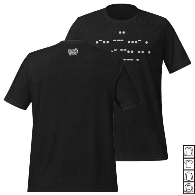 Official Dragqueenmerch Merch Shop Suzie Toot - I Love Suzie Toot Morse Code Dark Mode t-shirt, hoodie, tank top, sweater and long sleeve t-shirt