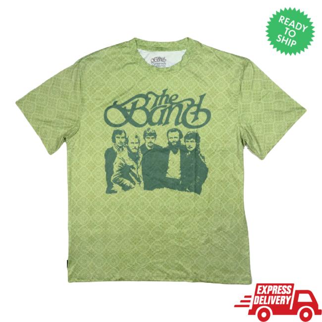 Original The Band Retro Olive Sweater Grassroots California Shop