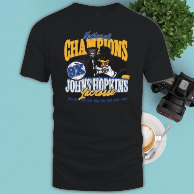 Original National Champions 9X Johns Hopkins Lacrosse Unisex Sweatshirt