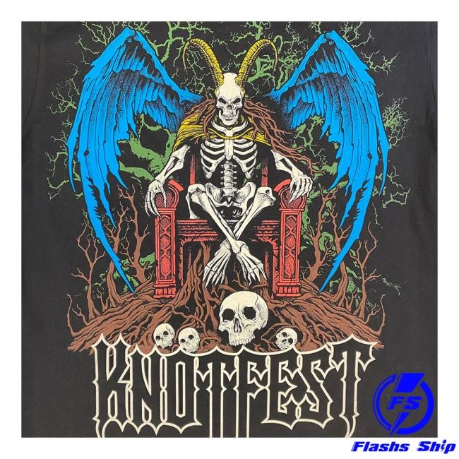 Knotfest Merch Winged Goat God Shirt