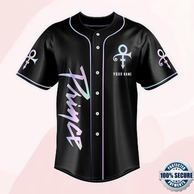 Official Prince See You Laughing In The Purple Rain Personalized Baseball Jersey T-Shirt